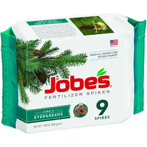 Jobe's 01311 Fertilizer, Spike, 11-3-4 N-P-K Ratio Brown - pack of 9