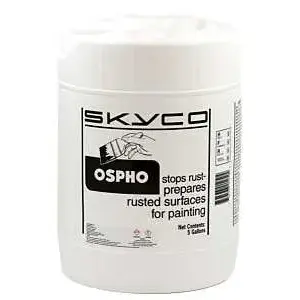 OSPHO OSPHO5GL Ospho OSPHO-5GL Rust Conversion Treatment, Liquid, Acrid, Green, 5 gal, Pail