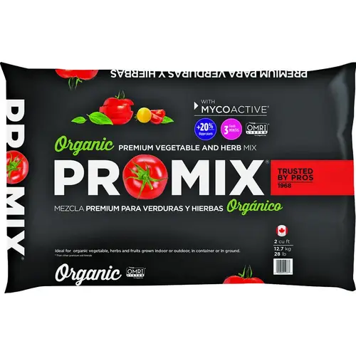 Vegetable and Herb Mix with MycoActive, 2 cu-ft Coverage Area