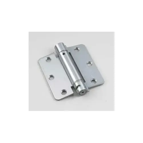 Adjustable Spring Hinge, Steel, Brushed Nickel, Non-Removable Pin, Full Mortise Mounting, 35 lb Adjustable Spring Hinge, Steel, Brushed Nickel, Non-Removable Pin, Full Mortise Mounting, 35 lb