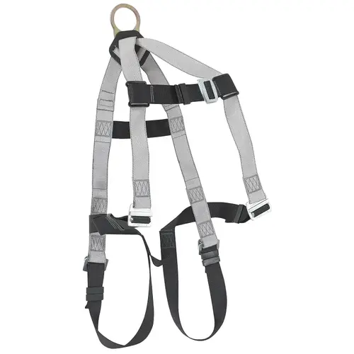 Hybrid Econo Harness, 400 lb, Polyester Webbing, Black/Gray Hybrid Econo Harness, 400 lb, Polyester Webbing, Black/Gray