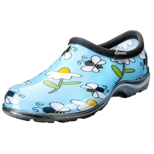 Rain and Garden Shoes, 9, Bee, Blue