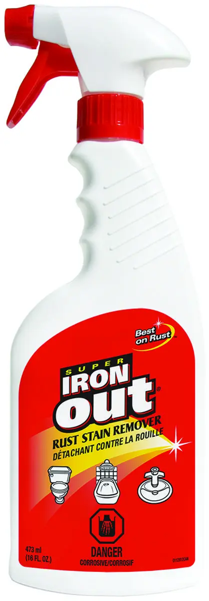 Iron Out Rust and Stain Remover 16 oz Liquid Lime 25-IOL Iron Out Rust and Stain Remover 16 oz Liquid Lime 25-IOL