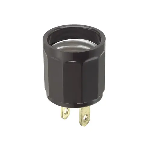 Lamp Holder Adapter, 660 W, Phenolic, Brown Lamp Holder Adapter, 660 W, Phenolic, Brown