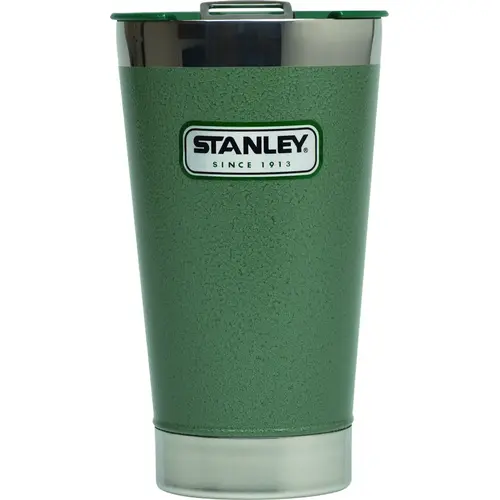 Classic Series Bottle, 16 oz Capacity, 18/8 Stainless Steel, Hammertone Green Classic Series Bottle, 16 oz Capacity, 18/8 Stainless Steel, Hammertone Green