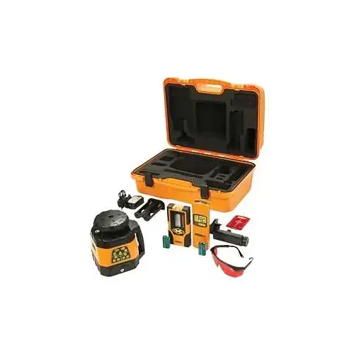 Laser Level Kit, 200 ft, +/-1/8 in at 100 ft Accuracy, Red Laser Laser Level Kit, 200 ft, +/-1/8 in at 100 ft Accuracy, Red Laser