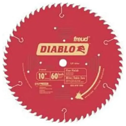 Circular Saw Blade, 10 in Dia, 5/8 in Arbor, 60-Teeth, Carbide Cutting Edge Perma-Shield Circular Saw Blade, 10 in Dia, 5/8 in Arbor, 60-Teeth, Carbide Cutting Edge Perma-Shield