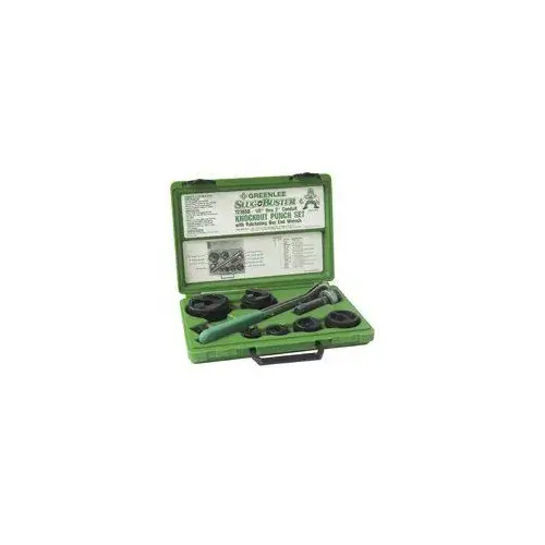 16 Piece, 2" Punch Hole Diam, Manual Knockout Set 16 Piece, 2" Punch Hole Diam, Manual Knockout Set