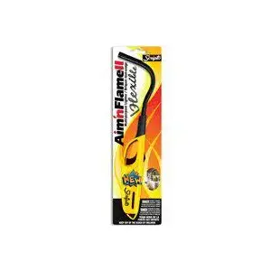 Scripto BGM9F-1/12ORG-C-XCP12 Aim'N Flame II Flex Utility Lighter - pack of 12