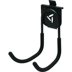 Gladiator GAWUXXBHRH Hook, 50 lb, Steel, Granite, Powder-Coated