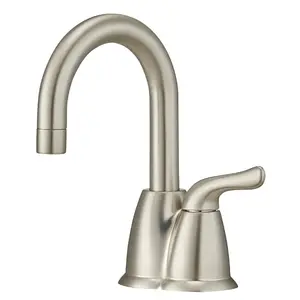 InSinkErator H-HOT150SN-SS Instant Hot Water Dispenser System Faucet, 2/3 gal Tank, Metal/Plastic/Stainless Steel Satin Nickel