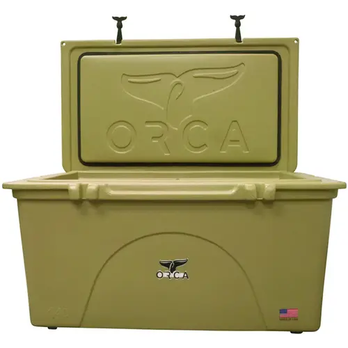 Cooler, 140 qt Cooler, Tan, Up to 10 days Ice Retention