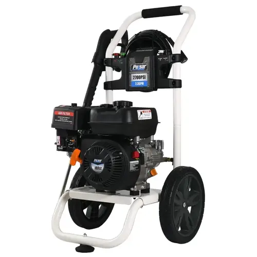 PWG2700H19 Pressure Washer, Gasoline, 5 hp, OHV Engine, 180 cc Engine Displacement, 3 Piston Axial Cam Pump PWG2700H19 Pressure Washer, Gasoline, 5 hp, OHV Engine, 180 cc Engine Displacement, 3 Piston Axial Cam Pump