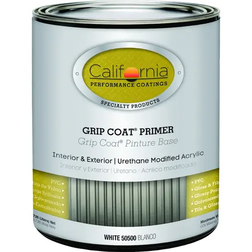 FixALL F50700-4 Bonding Primer, 400 to 450 sq-ft/gal Coverage Area, White, 1 qt