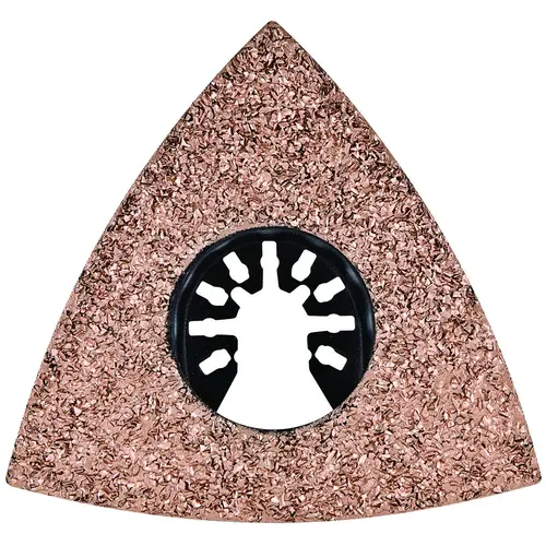 Triangular Oscillating Rasp, 3-1/8 in L Brown