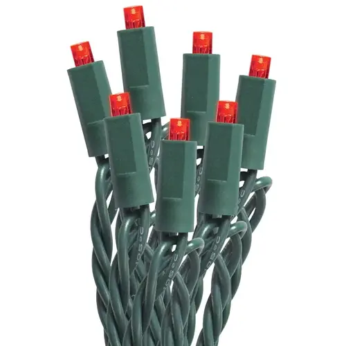 LED Micro Mini String Lights, Red, 50 ct