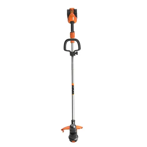 Power Share Cordless String Trimmer, 2 Ah, 40 V Battery, 0.065 in Dia Line, Adjustable Auxiliary Handle