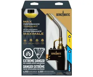 BernzOmatic TS8000KC CAN-XCP3 Torch Kit, Aluminum - pack of 3 Buy Now