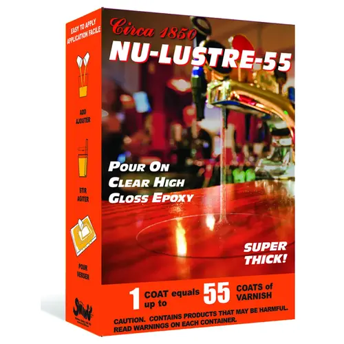 Interior Varnish, Amber/Clear, 473 mL