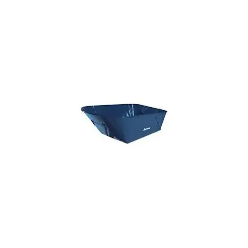 Wheelbarrow Tray 15.1" Height Suitable For Contractor Wheelbarrow 5.75 Cu Ft, Steel Blue