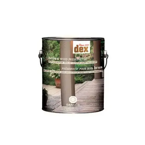 DEX Wood Preservative, Brown, 1 gal