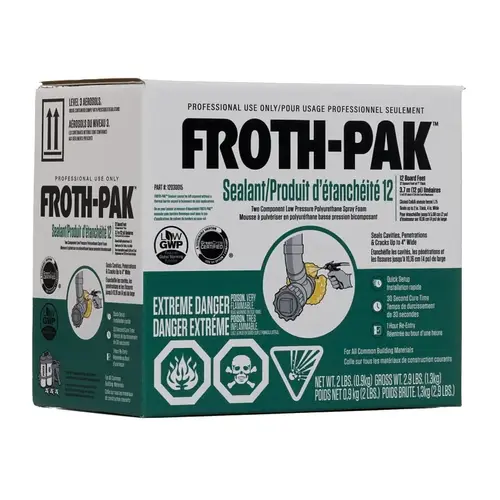 Froth-Pak Series Foam Sealant Kit, 16.8 lb Froth-Pak Series Foam Sealant Kit, 16.8 lb