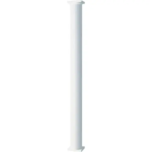 008AC610 Column, 10 ft L White
