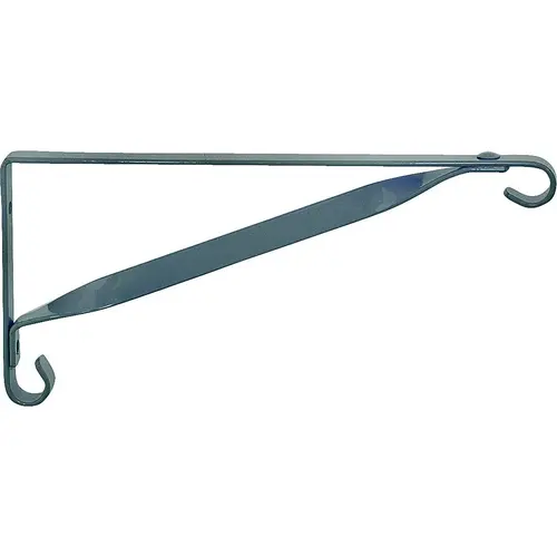 Planter Bracket, 8-1/2 L, Steel, White, Wall Mount Mounting Planter Bracket, 8-1/2 L, Steel, White, Wall Mount Mounting