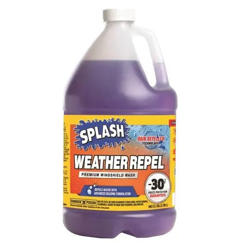 Weather Repel Series Windshield Wash Fluid, 1 gal - pack of 6 Weather Repel Series Windshield Wash Fluid, 1 gal - pack of 6