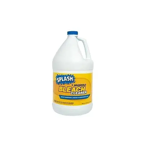 Household Bleach, 1 gal, Liquid, Slight Chlorine Yellow Household Bleach, 1 gal, Liquid, Slight Chlorine Yellow