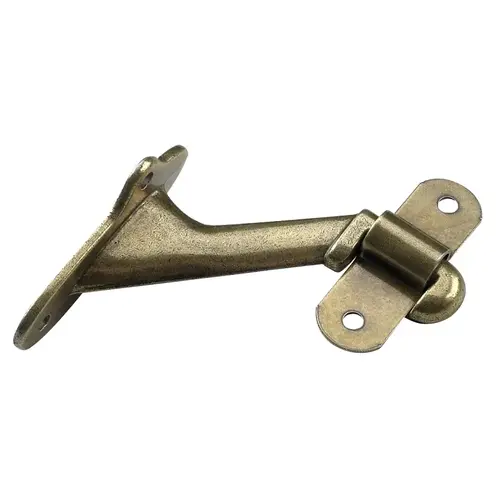 Handrail Bracket, Metal, Antique Brass Handrail Bracket, Metal, Antique Brass