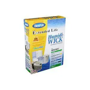 BestAir H64-PDQ-4/H64-C H64-PDQ-4 Humidifier Filter, 9.6 in L, 7.2 in W, Aluminum Filter Media