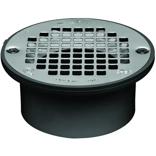 FLOOR DRAIN/STRAINER 3-4IN ABS FLOOR DRAIN/STRAINER 3-4IN ABS