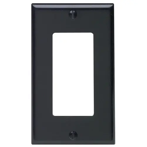 80401-E Wallplate, 4-1/2 in L, 2-3/4 in W, 1 -Gang, Thermoset Plastic, Black, Smooth 80401-E Wallplate, 4-1/2 in L, 2-3/4 in W, 1 -Gang, Thermoset Plastic, Black, Smooth