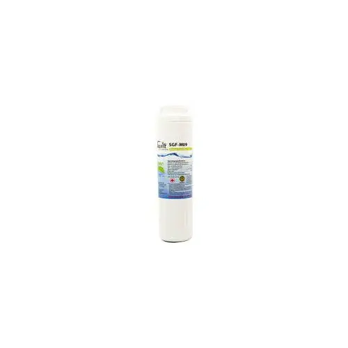 Refrigerator Water Filter, 0.5 gpm, Coconut Shell Carbon Block Filter Media