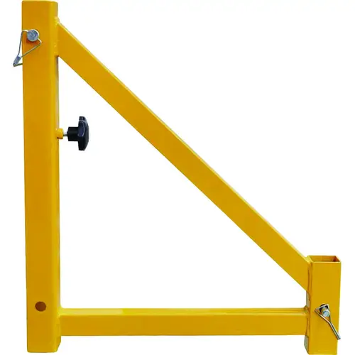 Scaffold Outrigger, Steel, Yellow, Powder Coated, For: 8795478 Model Scaffold Scaffold Outrigger, Steel, Yellow, Powder Coated, For: 8795478 Model Scaffold
