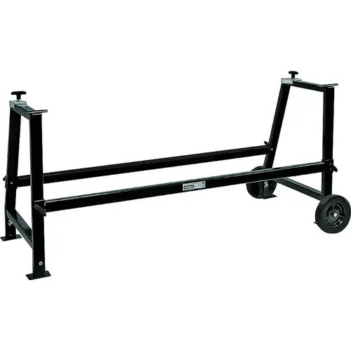 UniStand Series Collapsible Stand with Wheel, 6 in H, Steel, For: 14 in Brakes Black