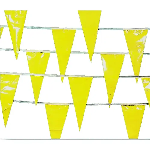 Perimeter Marker, 105 ft L, 12 in W, Yellow, HDPE Perimeter Marker, 105 ft L, 12 in W, Yellow, HDPE