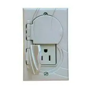 CAN-AM SUPPLY IR300-GNH-V Wallplate Outlet Cover, Ivory