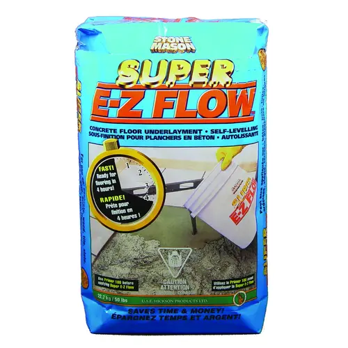 Self-Leveling Underlayment, Light Gray, 50 lb Bag