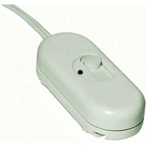 Tabletop Slide Dimmer, 2.4 A, 120 V, 300 W, Halogen, Incandescent Lamp, White Tabletop Slide Dimmer, 2.4 A, 120 V, 300 W, Halogen, Incandescent Lamp, White