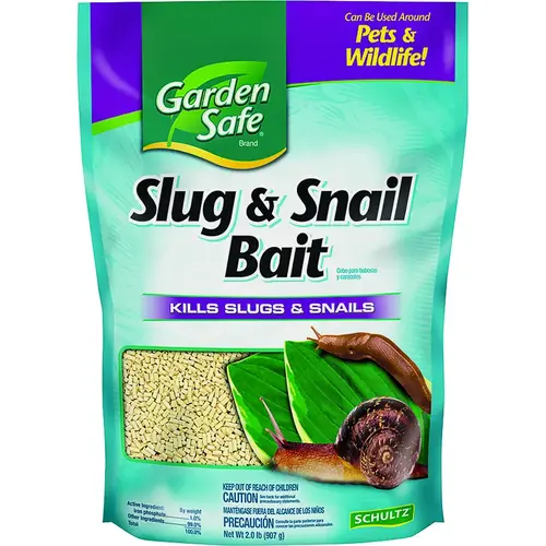 4536 Slug and Snail Bait, Solid, 2 lb Light Brown