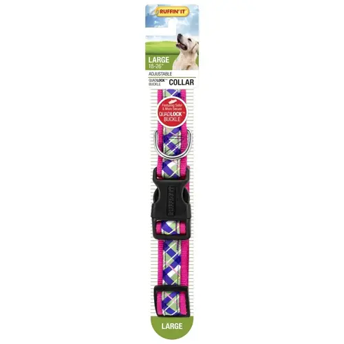 39748 Adjustable Dog Collar, 18 to 26 in L Collar, 1 in W Collar, Assorted - pack of 72 39748 Adjustable Dog Collar, 18 to 26 in L Collar, 1 in W Collar, Assorted - pack of 72