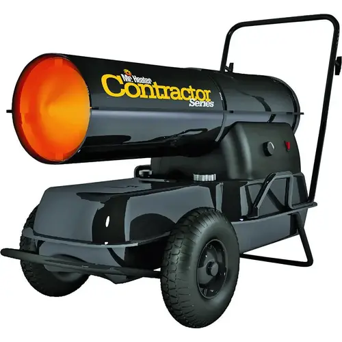 F270370 Forced Air Heater, 13.4 gal Fuel Tank, Kerosene, 185,000 Btu, 4375 sq-ft Heating Area F270370 Forced Air Heater, 13.4 gal Fuel Tank, Kerosene, 185,000 Btu, 4375 sq-ft Heating Area