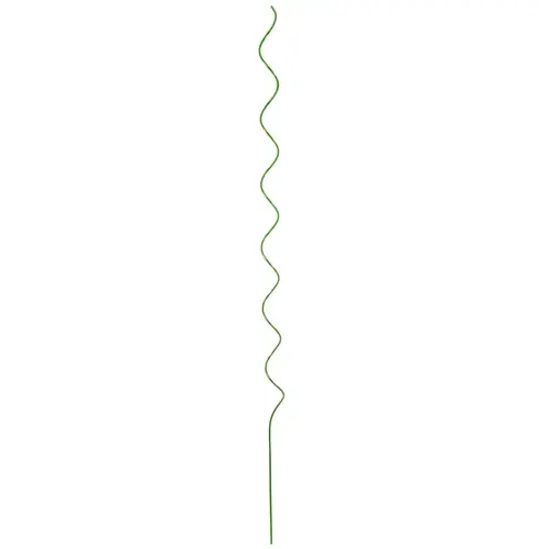 Twisted Garden Stake, 60 in L, Steel, Green, Powder-Coated - pack of 6 Twisted Garden Stake, 60 in L, Steel, Green, Powder-Coated - pack of 6
