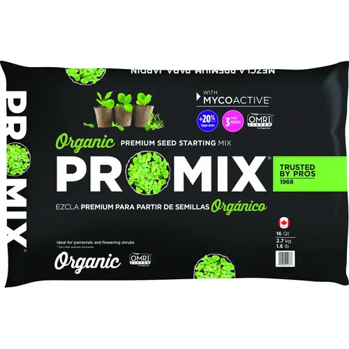 Seed Starting Mix, 16 qt Bag