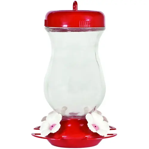 FEEDER HUMMINGBIRD BLSSM 27OZ Clear FEEDER HUMMINGBIRD BLSSM 27OZ Clear