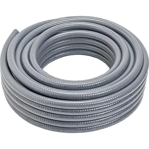 Carflex Flexible Conduit, 3/4 in, 100 ft L, PVC, Gray Carflex Flexible Conduit, 3/4 in, 100 ft L, PVC, Gray