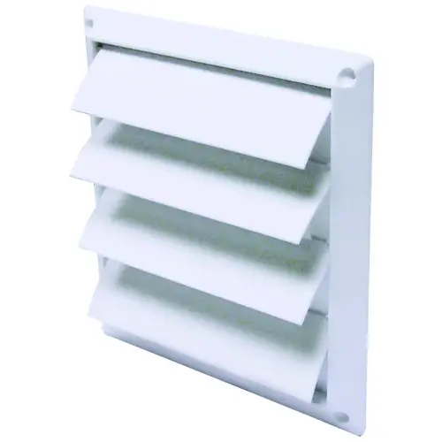 Louvered Vent, Plastic Louvered Vent, Plastic