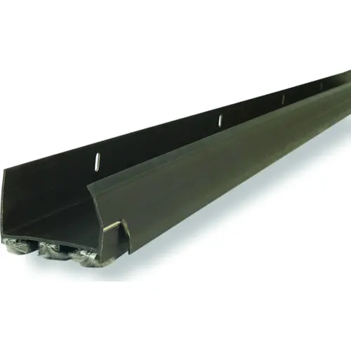 Door Bottom, 36 in L, Vinyl Brown Door Bottom, 36 in L, Vinyl Brown